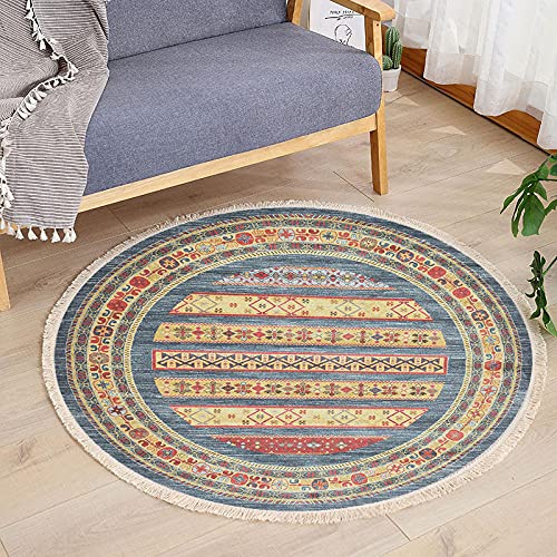 Alfombras Redondas Estera Redonda Dormitorio Cabecera Sala De Estar Alfombra Decorativa Circular Silla De Computadora Almohadilla De Esquina...
