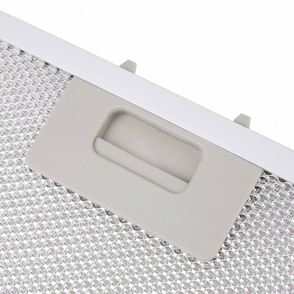 Filtry okapowe, 1 szt. Okap kuchenny metalowy filtr przeciwtłuszczowy, 340X280x9mm srebrne filtry do okapu kuchennego metalowa siatka filtra przeciwtłuszczowego, otworu wentylacyjnego wyciągu