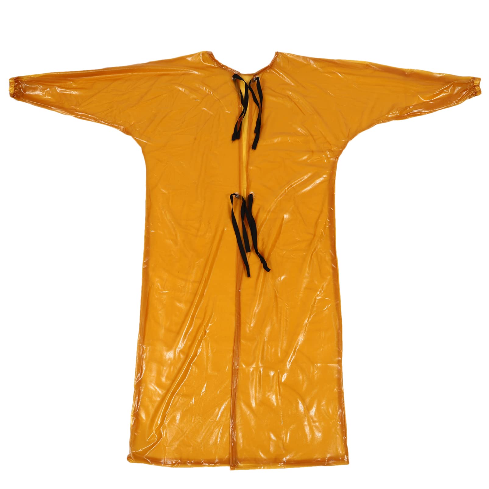 DOITOOL wasserdichte Arbeitskleidung wasserdichte Hose alkalibeständige Schürze chemikalienschutzanzug chemie schutzanzug verschleißfester Kittel Spritzwassergeschützter Overall PVC Yellow