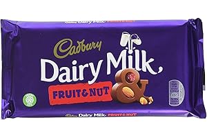 Cadbury Dairy Milk Fruit & Nut 180G: A Symphony of Sweet Indulgence