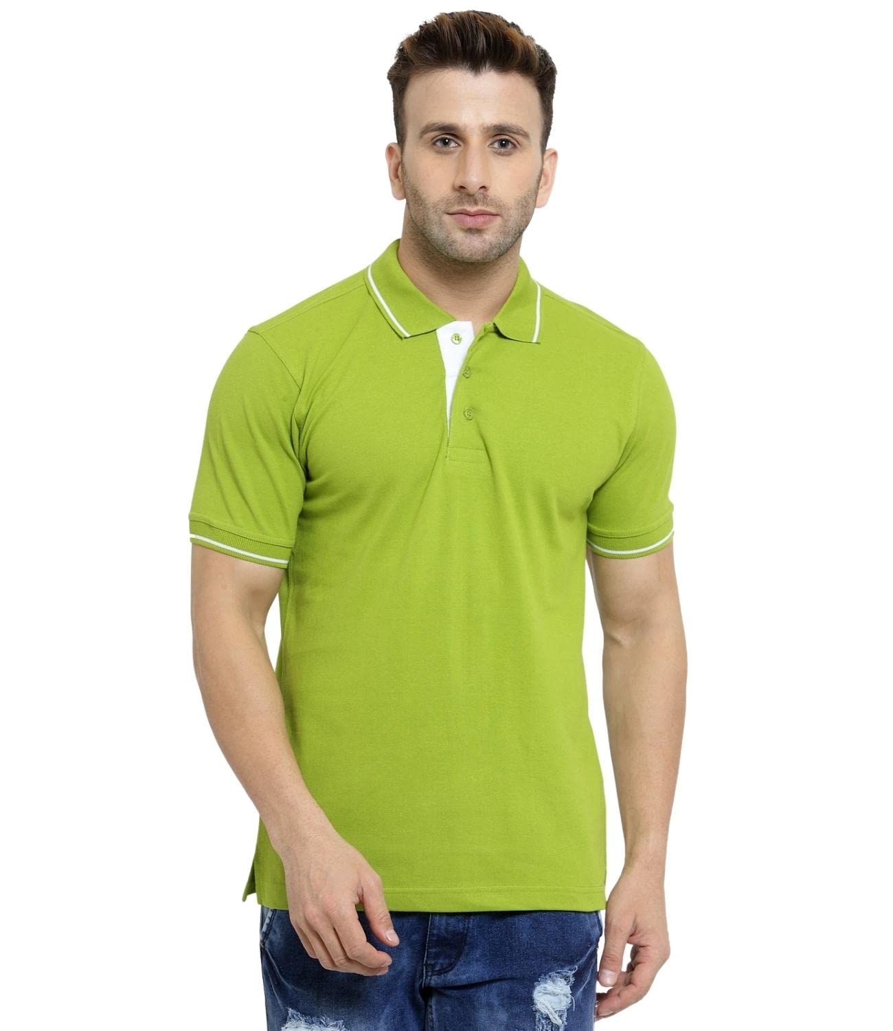 Scott International Men’s Organic Cotton Polo T-Shirt