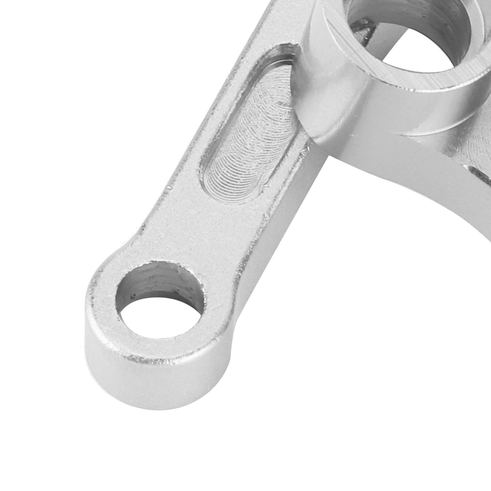 RC Steering Servo Saver Complete Set, Reliable Quality Excellent Performance Easy To Install RC Steering Components for REDCAT 1/10 XTE Remote Control Car(Silver)