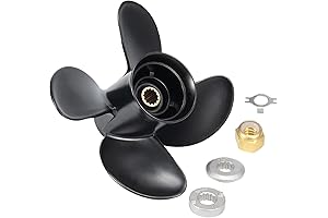 48-8M8026635 Propeller for Mercury Spitfire 10.1 x 14 Pitch Aluminum RH with Hub Kit