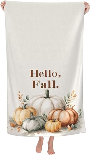 Miniatura 16 de DADABULIU Bath Towel Christmas Red Snowflake Xmas Beach Towels Soft Absorbent Washcloths Quick Dry Luxury Hotel Quality Towelling for Adults Kids