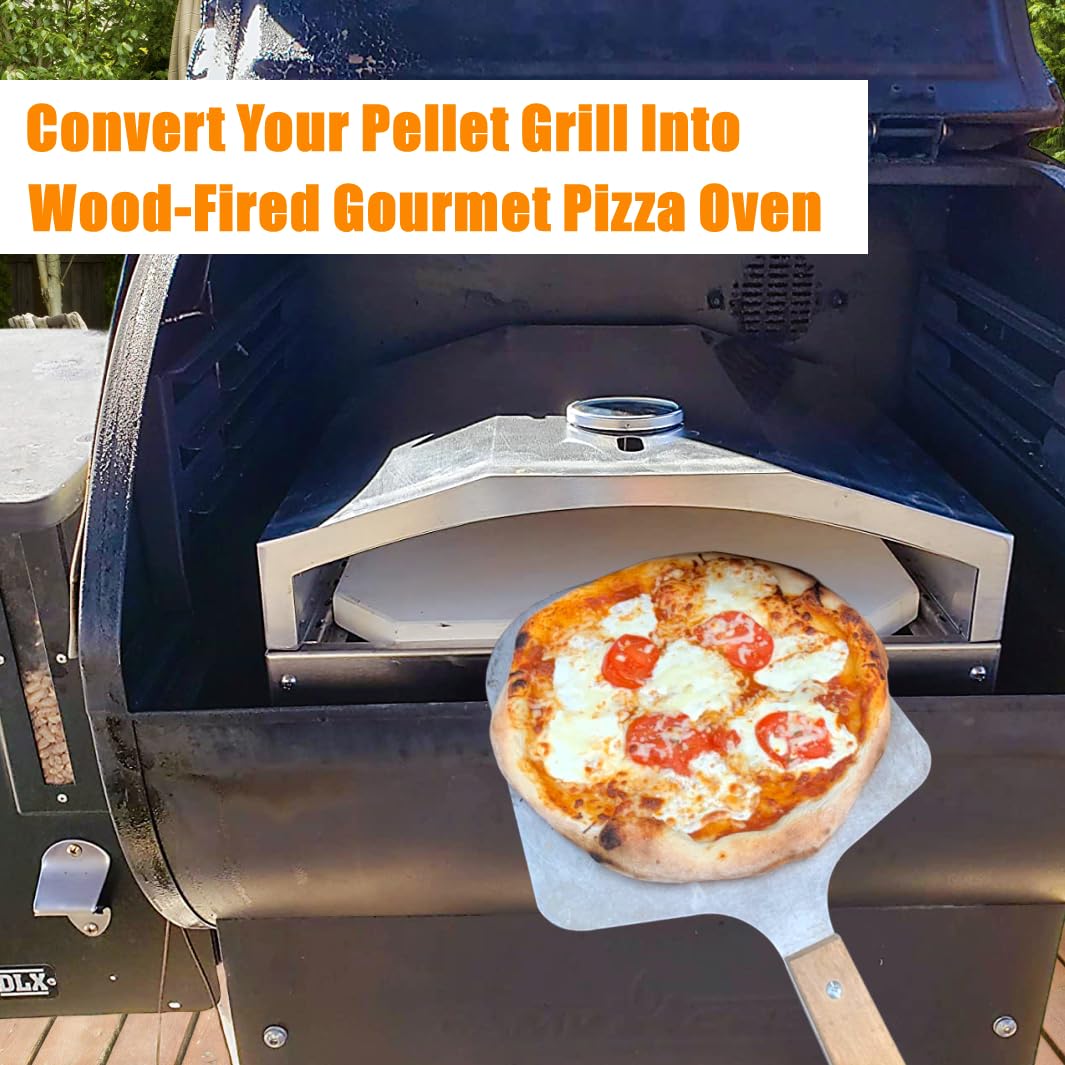 Wood Fired Pizza Cooking Frozen Pizza On Traeger Without Stone