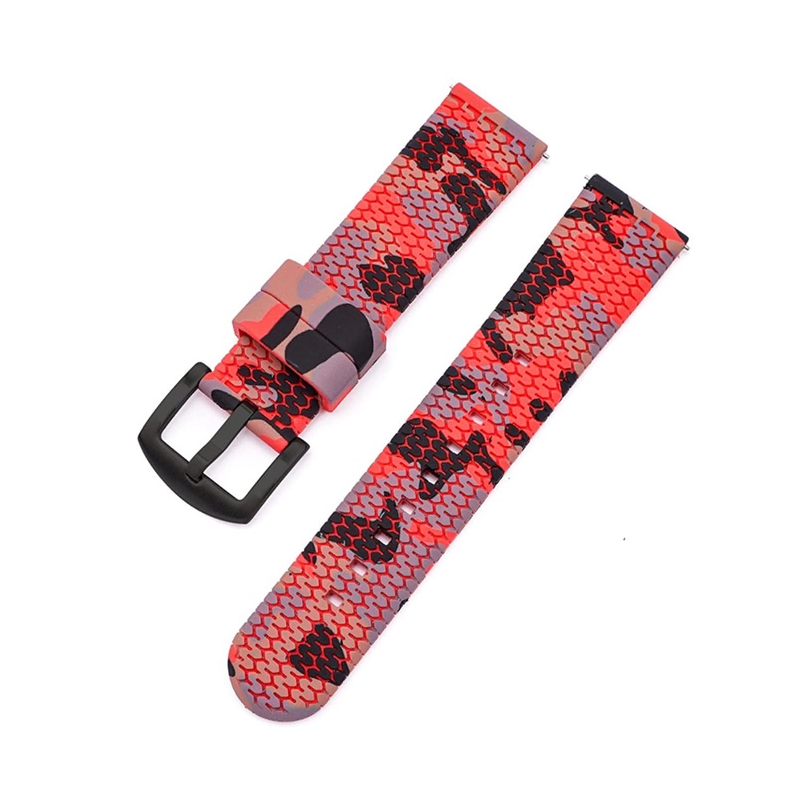 CAREG Quick Release Tire Pattern Strap Watch Accessories Are Suitable Compatible With Samsung Compatible With Seiko Compatible With