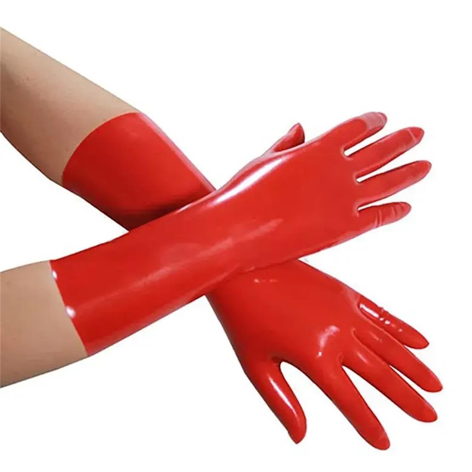 kautschuk handschuhe SMGZC Latex Rot Naturlatex Handschuhe Bekleidungszubehör Aus Latex,Unisex Latex Gloves (L) Fashion Avengers Modell:M60 Schwarz*2 Impulso COMP - Bianchi