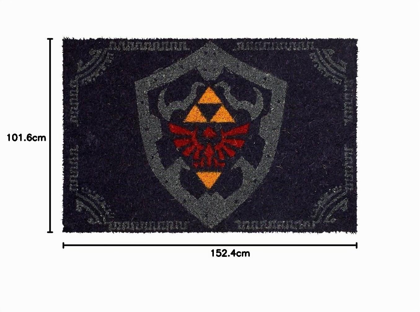 The Legend of Zelda Zerbino con scudo Hylian, cocco, multicolore, 40_x_60_cm