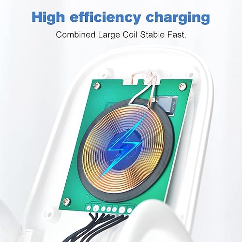 Miniatura 5 de Mini silla de carga rápida inalámbrica soporte multifuncional para teléfono, mini silla portátil cargador inalámbrico, estación de carga rápida,