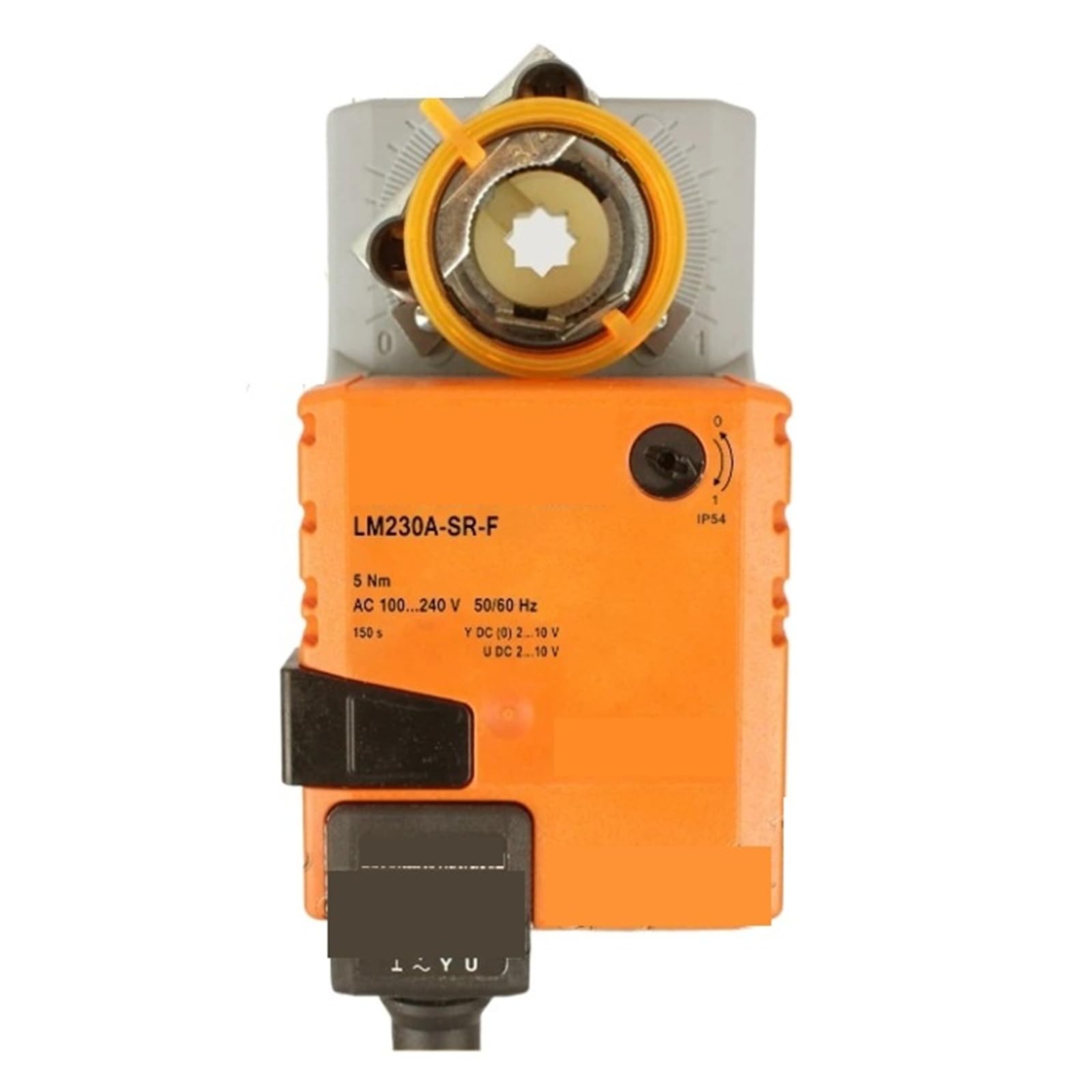 Actionneur de robinet LM230A-SR-F rotatif réglable pour vanne sphérique