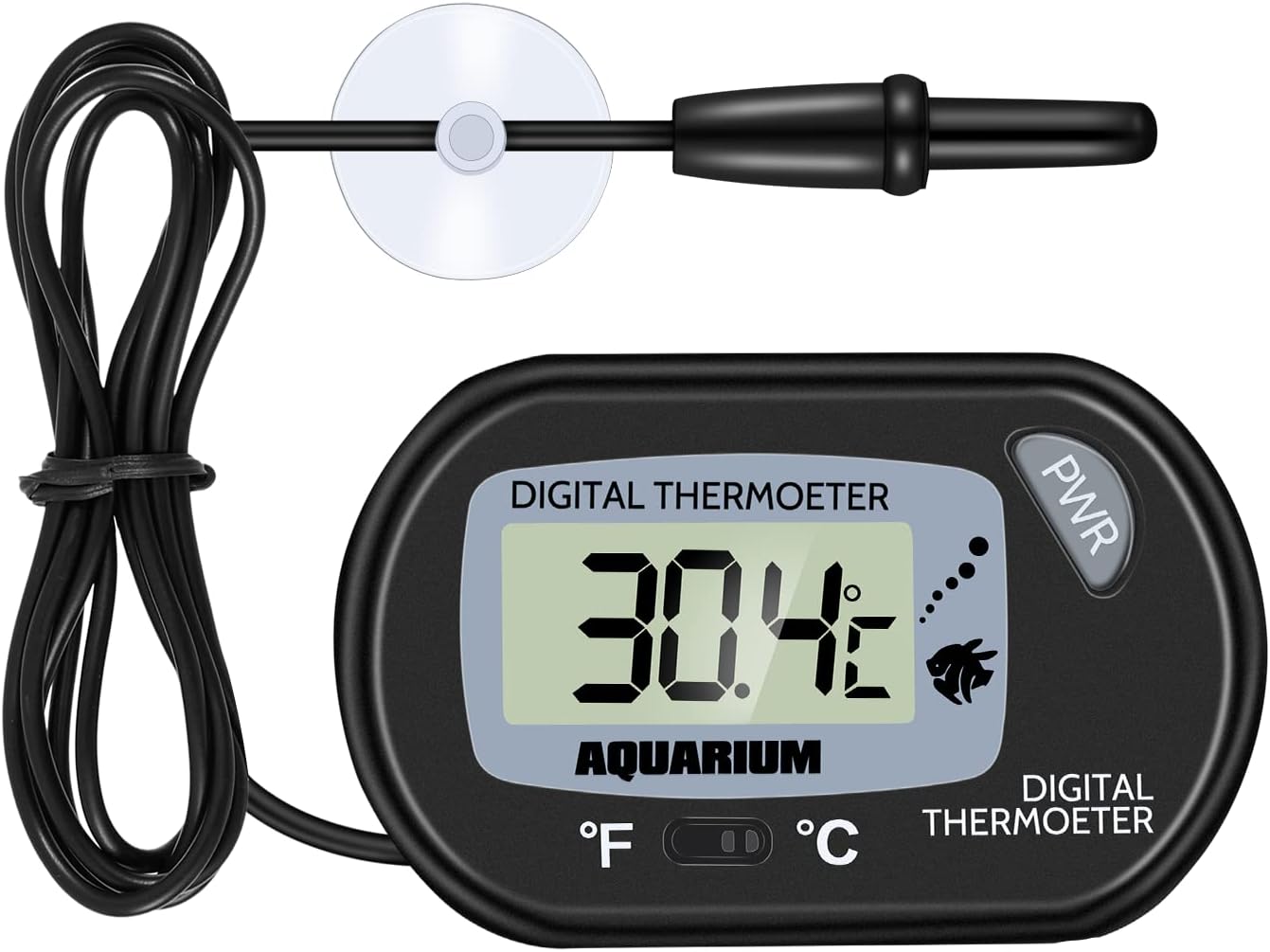 Marina Floating Thermometer for Betta Fish Tank with