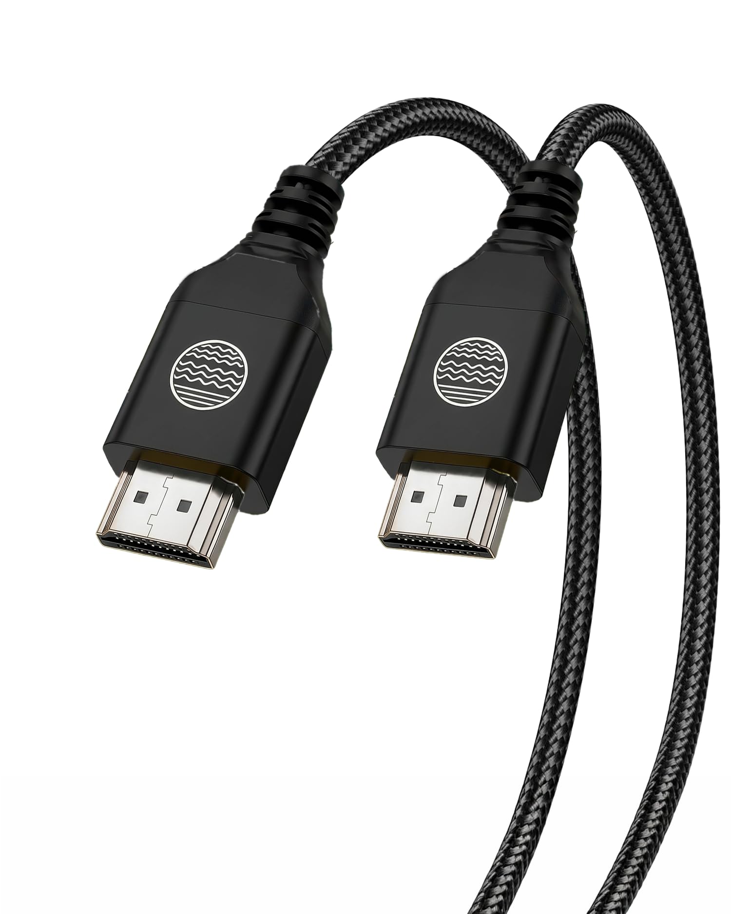 OUR PURE PLANET 1.5m High Speed HDMI Cable, 4K Ultra HD 60Hz, HDR, 18Gbps, Braided HDMI Lead for TV, PS5, Xbox, Monitor & Laptop