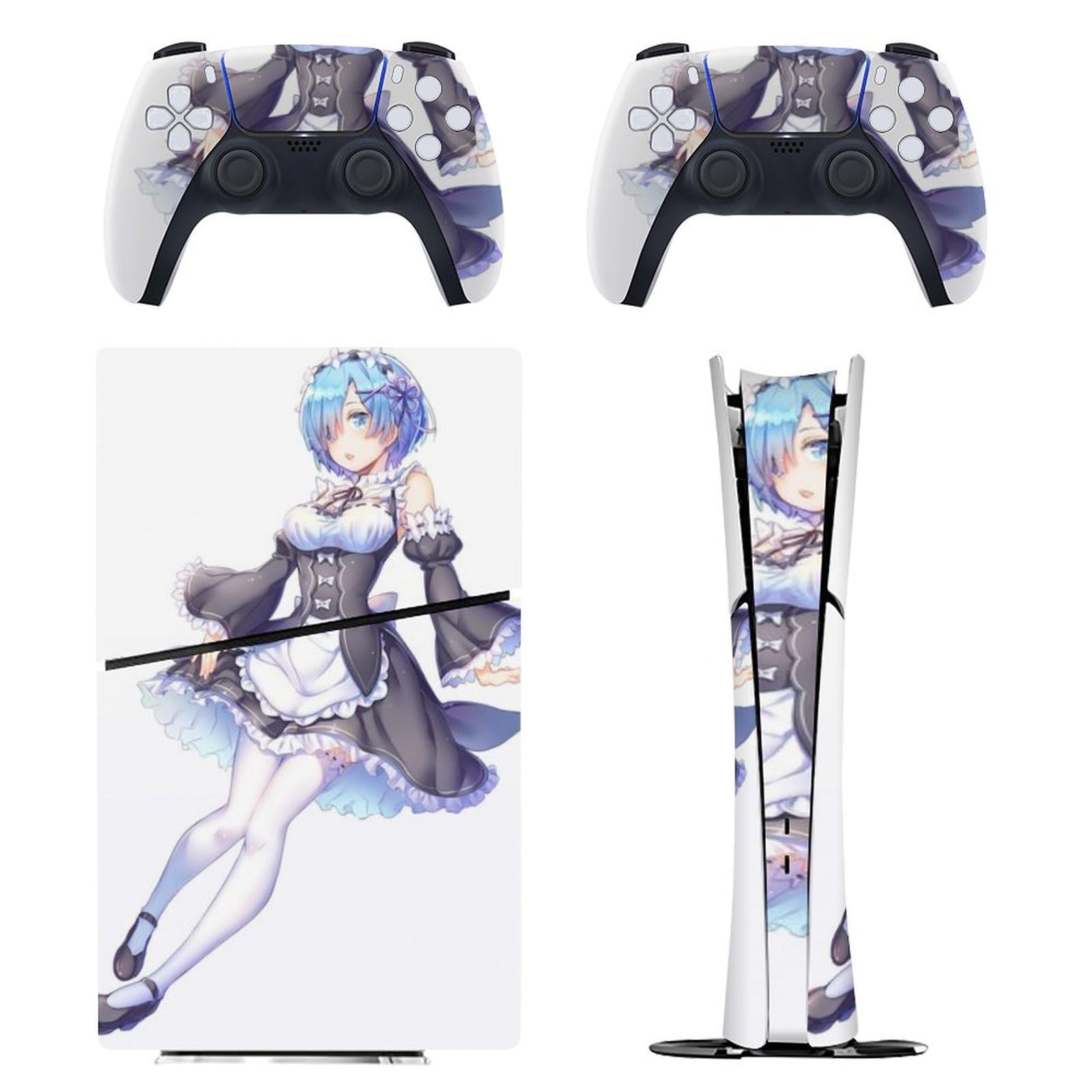 Amazon.co.jp: PS5 Slim デジタル版 スキンシール Re:Zero レム Rem