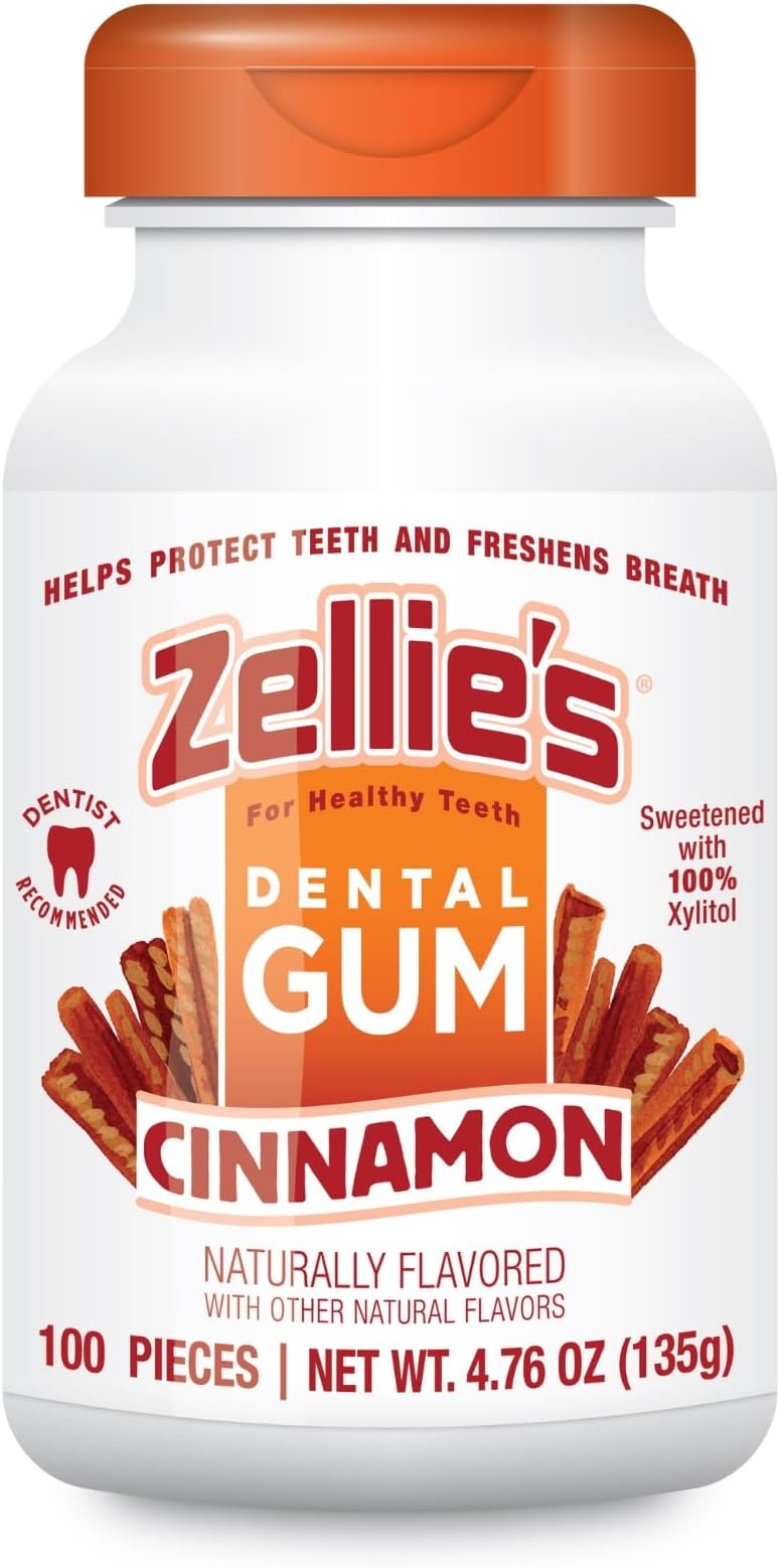 Cinnamon Gum, 100 Count Jar