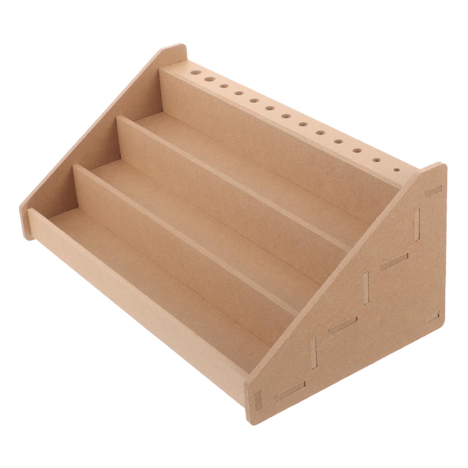 Amazon.co.jp: Cemaystic 木製ペイントラック 収納スタンド アクリル