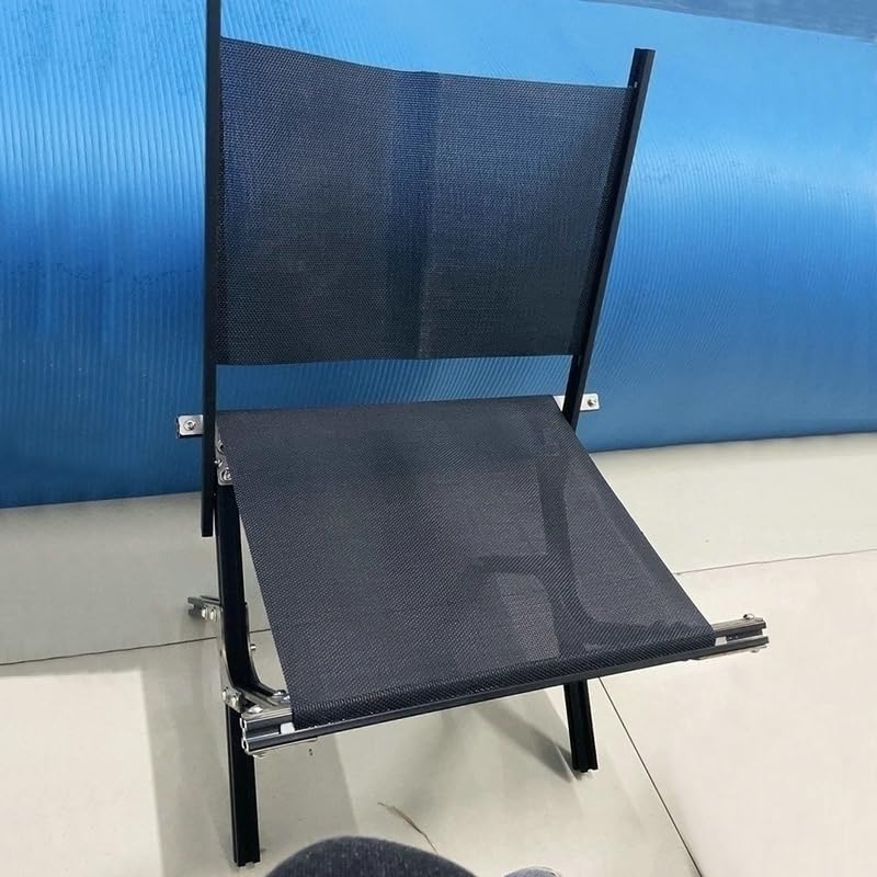 Tela impermeable Teslin PVC transpirable para bricolaje, para sillón reclinable de playa, oficina, tela para exterior (Negro, 2.0Mx1.7M)