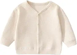 Casaco de inverno para bebês, meninos, meninas, liso, com botões, casaco quente de inverno, 9M-4T
