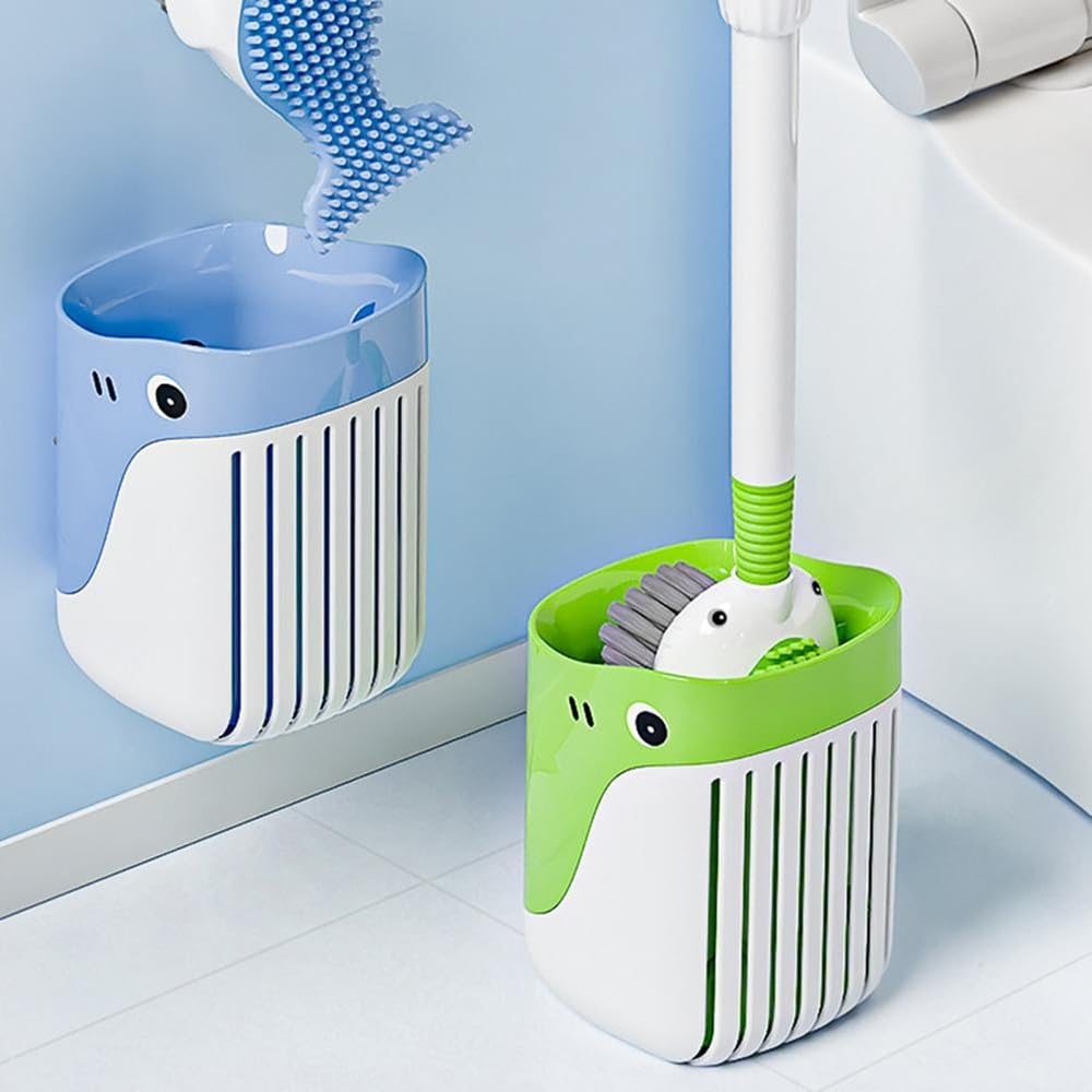 Toilettenbürste Mit Behälter Und Wandmontage
