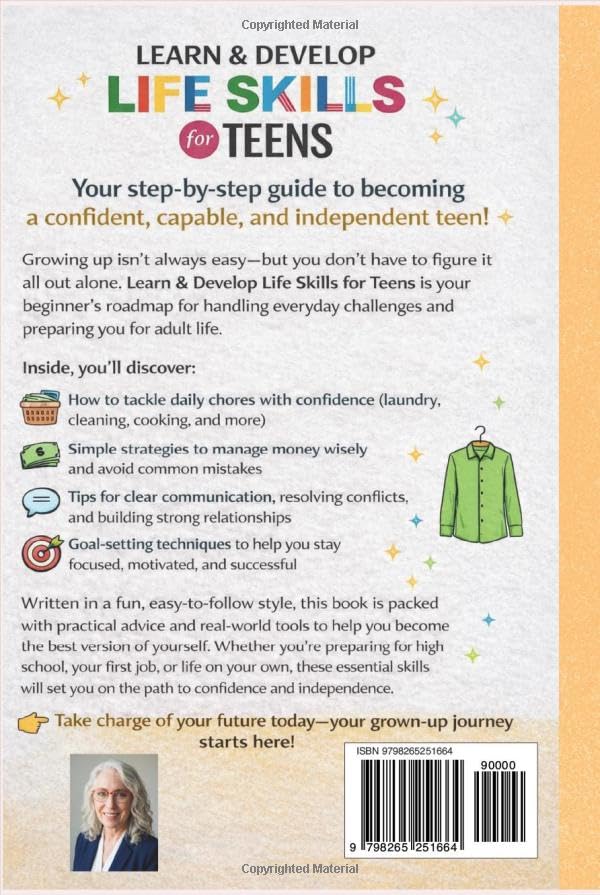 Learn & Develop LIFE SKILLS For TEENS: A Beginners RoadMap to Tackle Daily Chores, Manage Money, Communicate Effectively, and Achieve Goals To Be A Successful, Confident, and Independent Grown-Up image 3
