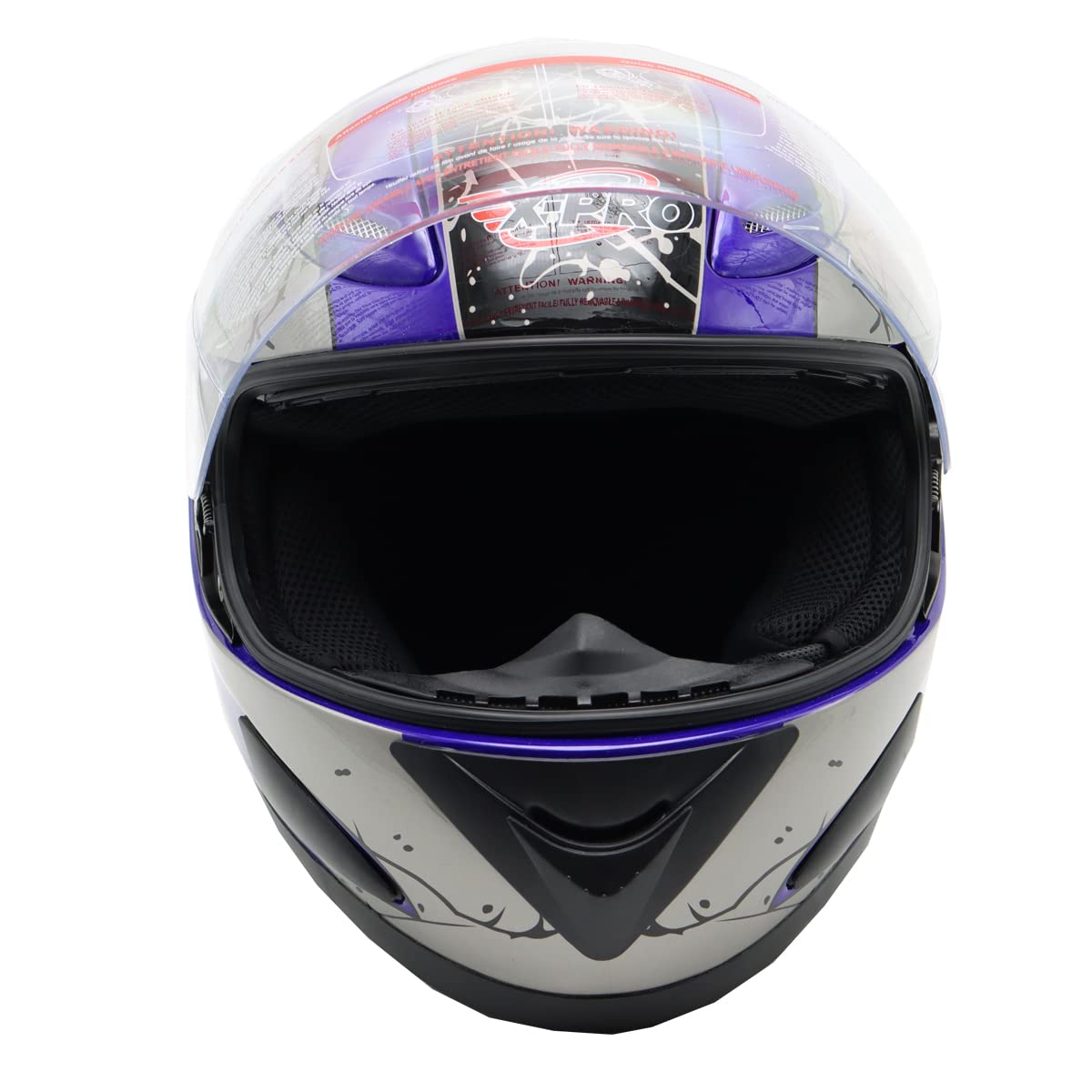 Amazon.com: X-Pro Adult Motorcycle Full Face Helmet DOT Approved