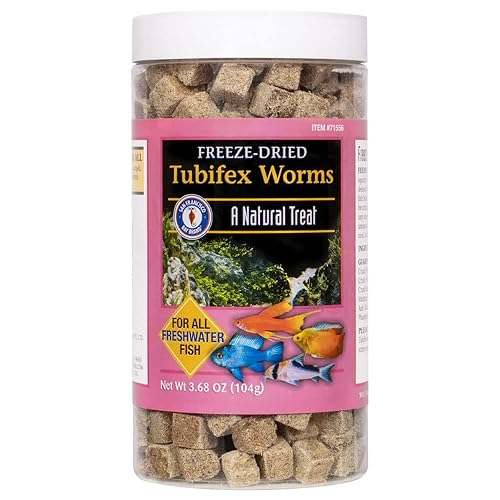 Miniatura 7 de San Francisco Bay Brand Liofilizado Tubifex Worms 0.92 onzas (0.92oz) tarro
