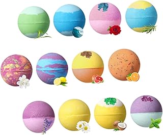 OHPHCALL Pés 12 Peças De Bombas De Banho Para Crianças Gotas De Banho Para Crianças Bolas De Sal De Banho Bombas De Banho Para Crianças Bombas De Banho Para Lavagem Corporal De Karité