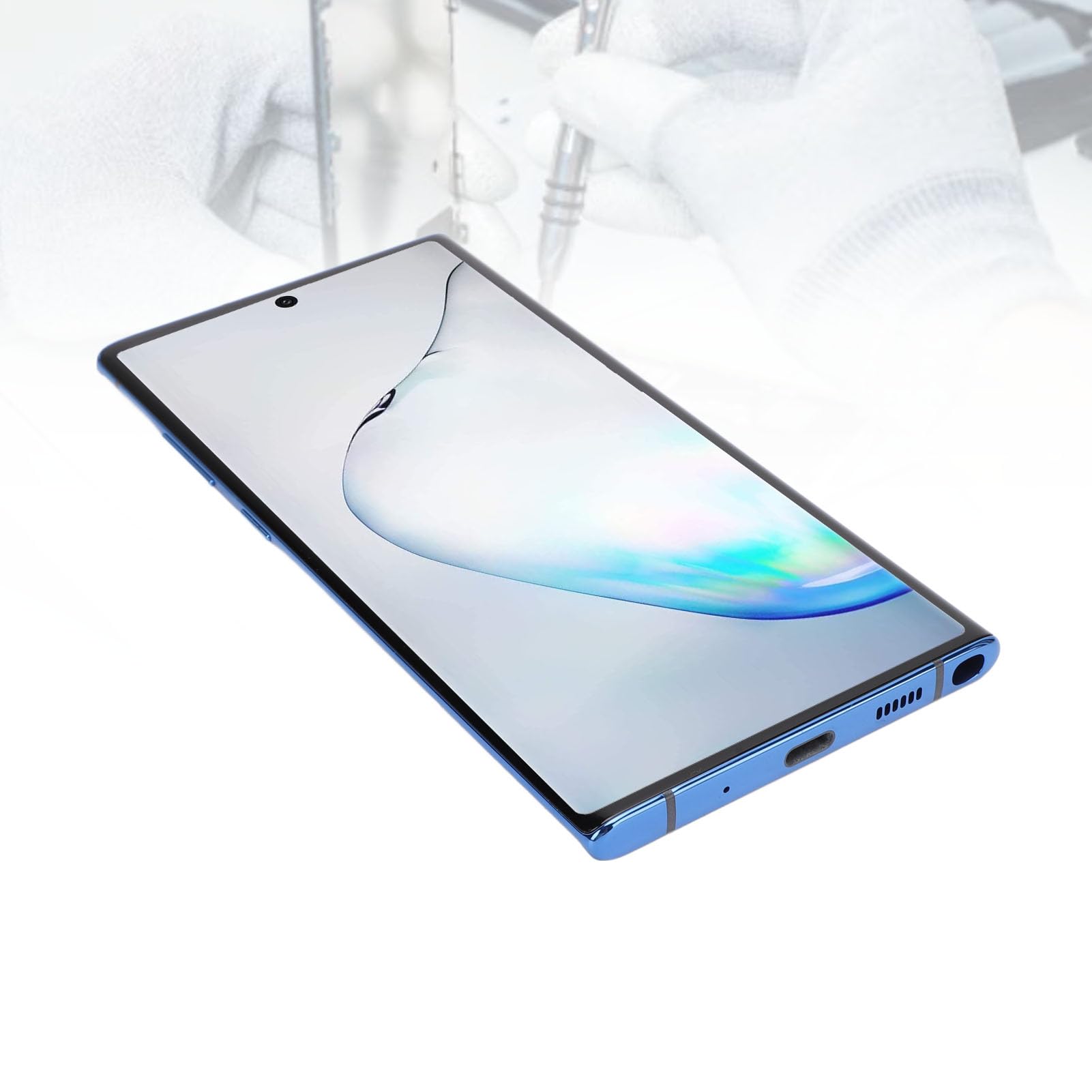 Generic Wymiana Ekranu Telefonu, Wymiana Wyświetlacza LCD Telefonu Ramka 498ppi dla Akcesoriów (BLUE)