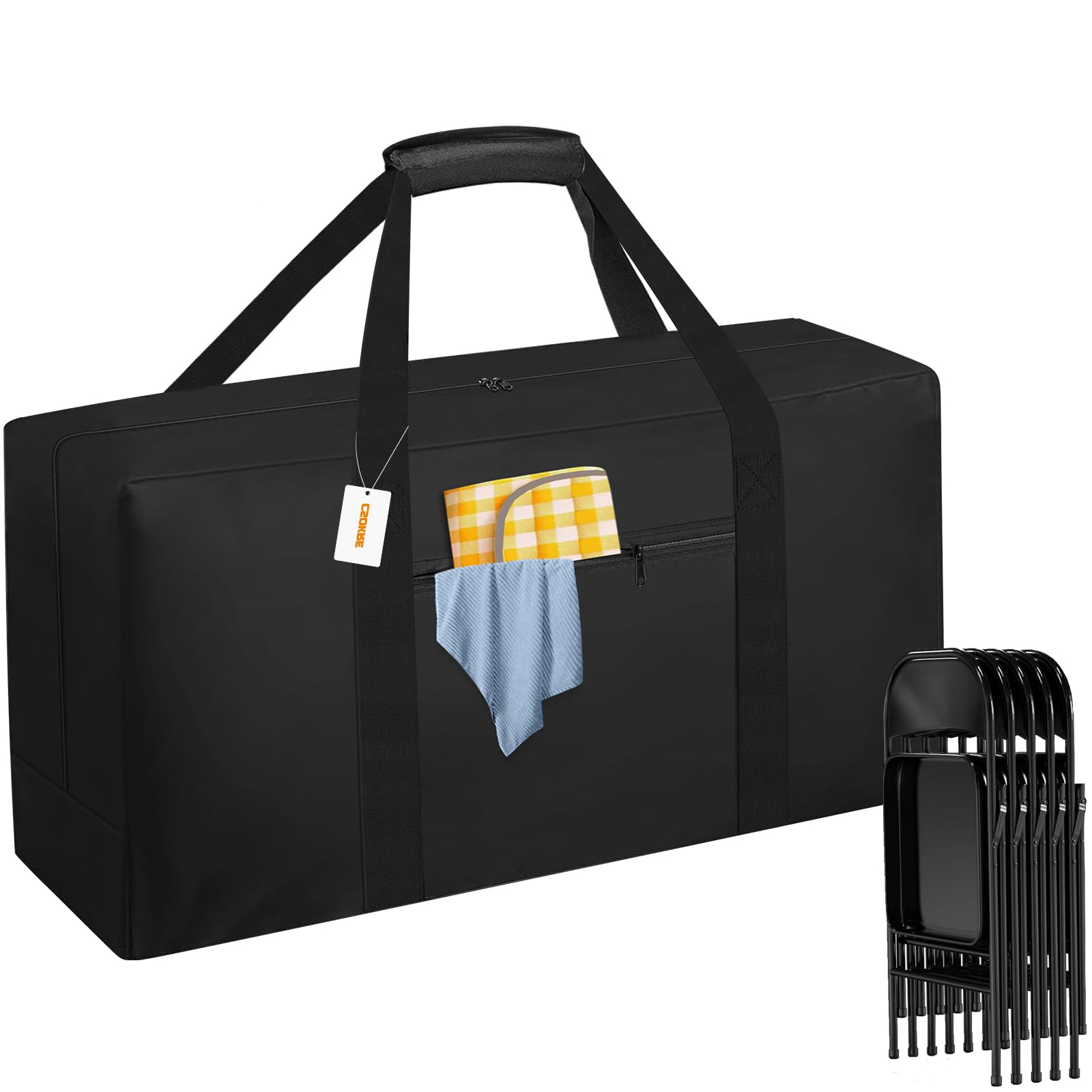CSOKRE Heavy Duty Folding Chair Storage Bag