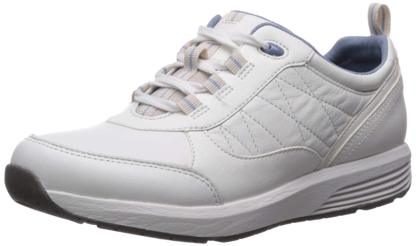 Rockport Women's Trustride Lace-Up Sneaker - Comfort Walking Shoe With OrthoLite Footbed, Dual-Density Sole