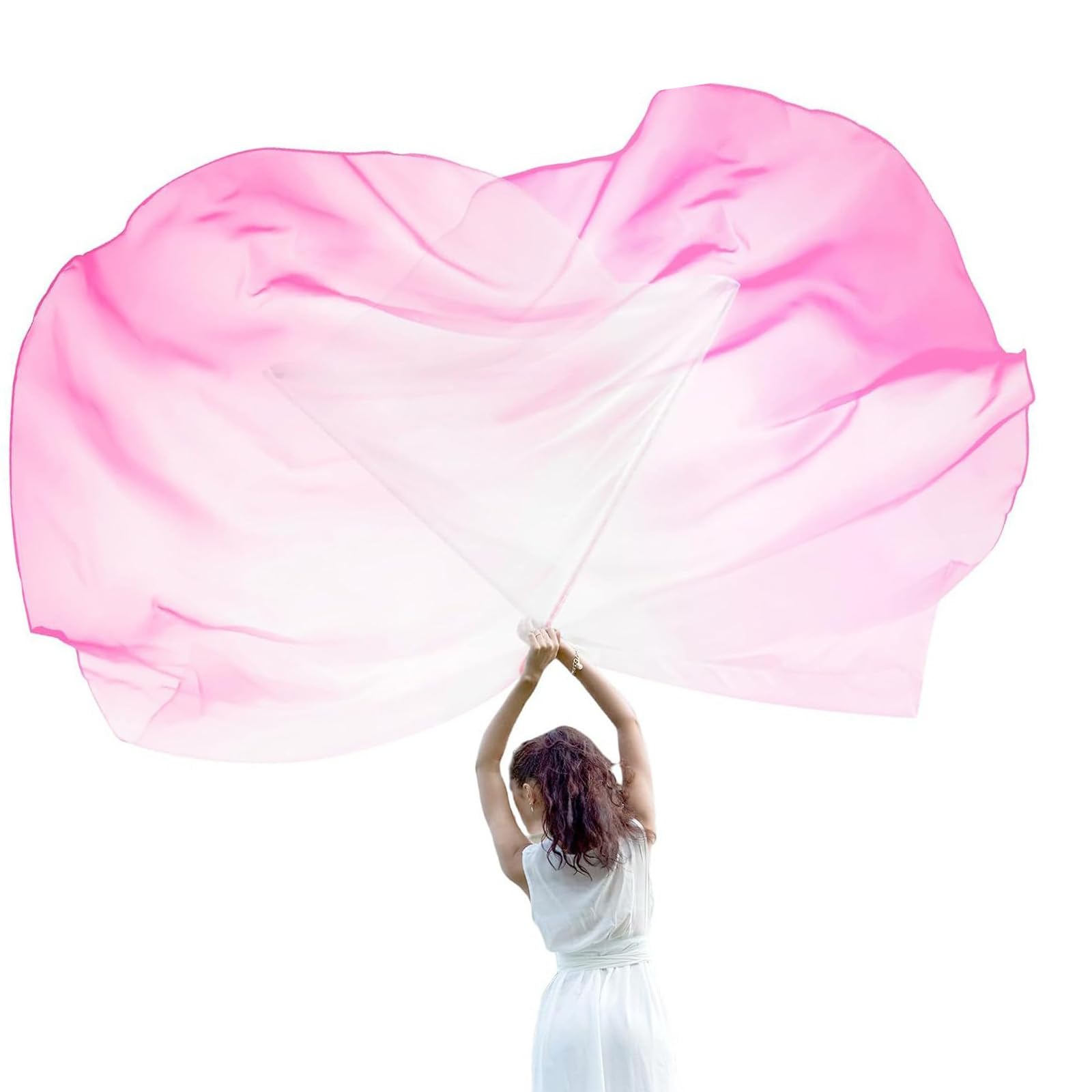 Lot de 2 drapeaux de danse avec tige évolutive pour une utilisation durable