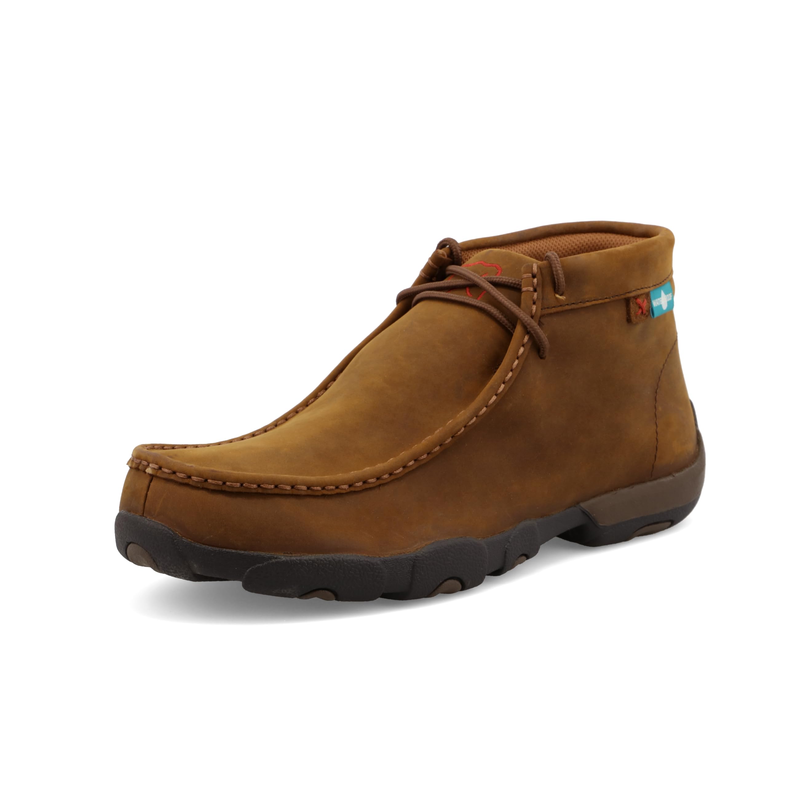 Twisted X Men's Soft Toe Waterproof Chukka Driving Moc Work Boots