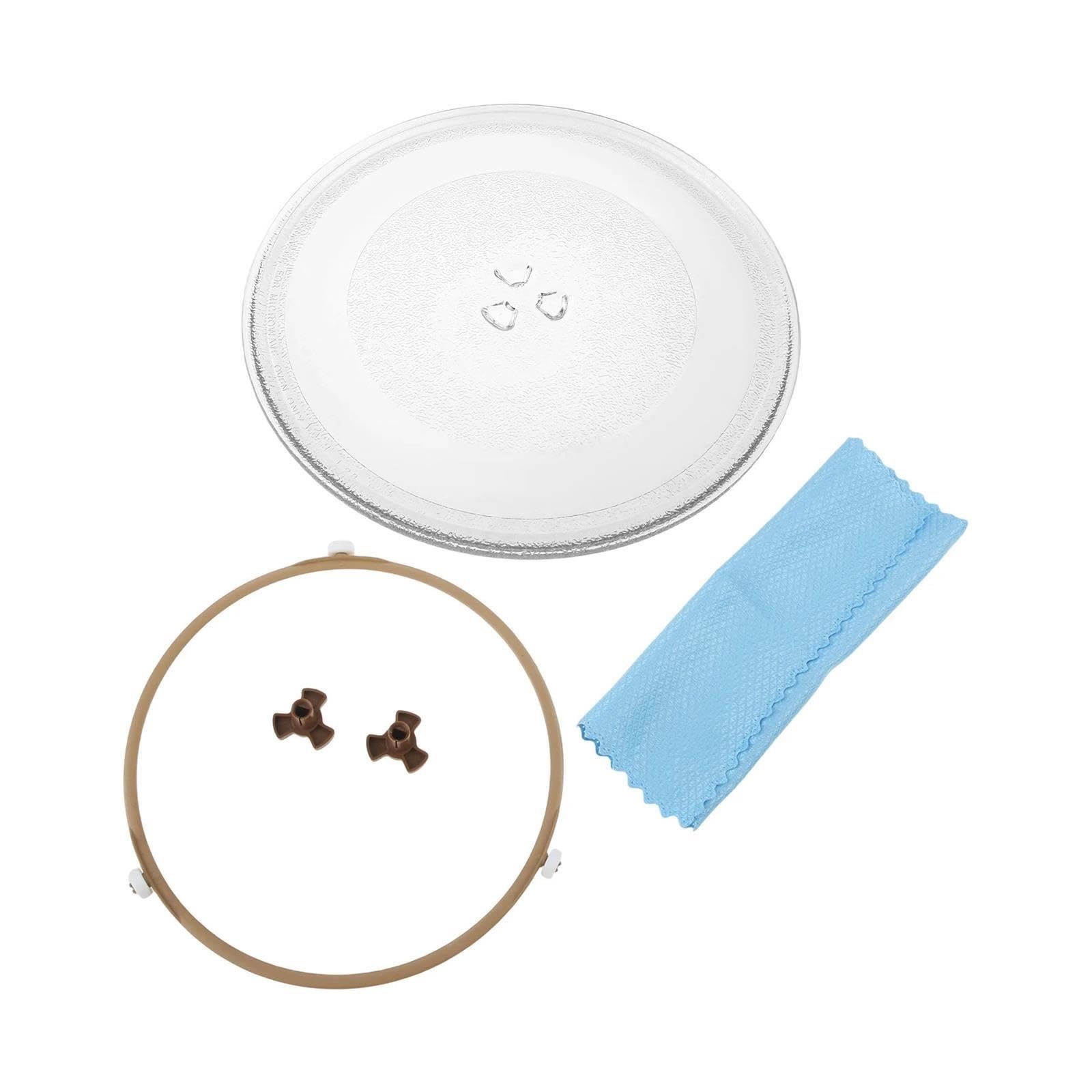 Plato giratorio de cristal for microondas 3 en 1, Compatible con Whirlpool, Compatible con modelos Amana