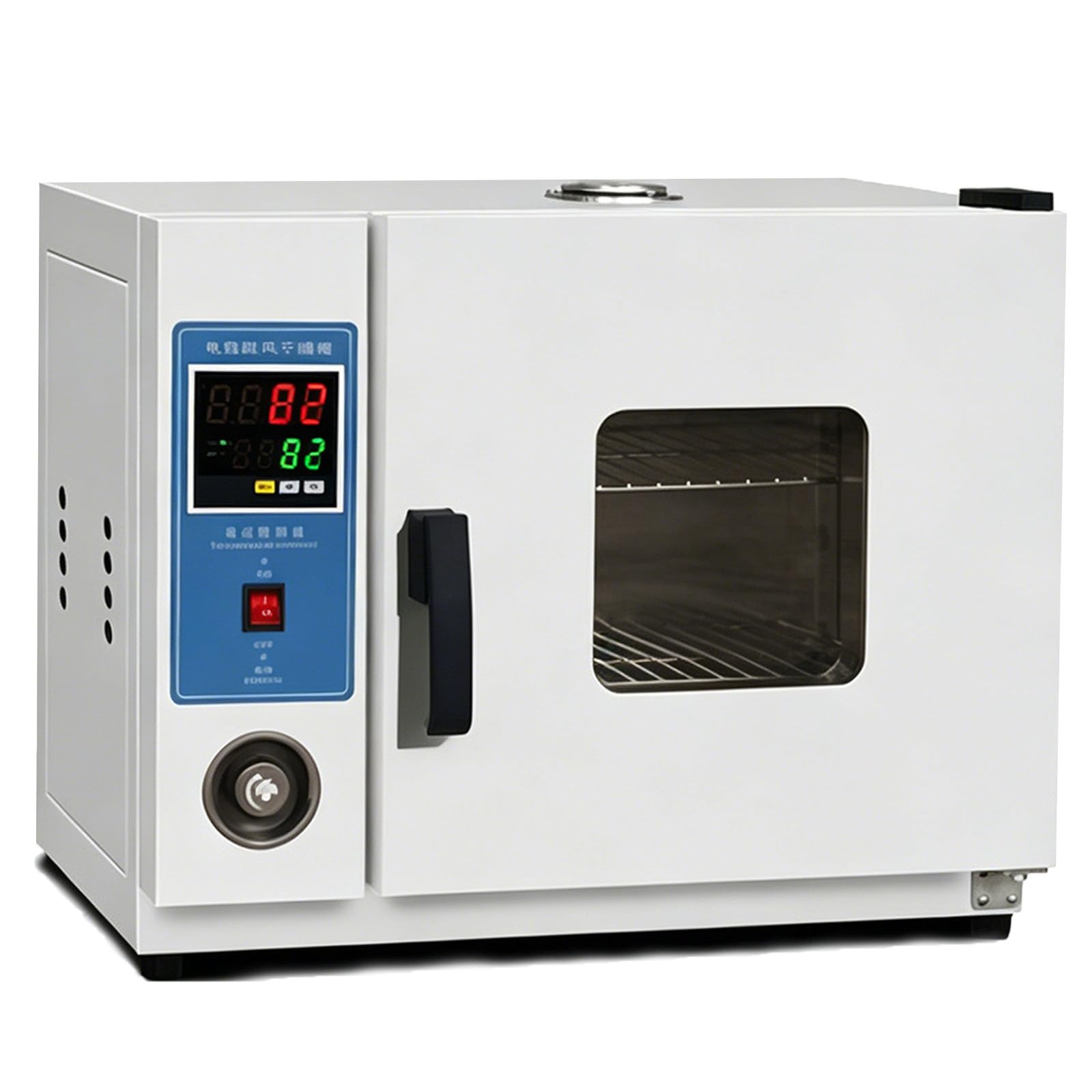 KRYANFEN Laboratory Blast Drying Oven 15L Electric Constant Temperature Forced Ventilation Drying Oven with PID Control 300°C for Drying Heating Testing in Industrial Lab Use 40LModelA