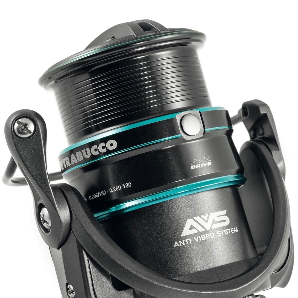 Mulinello Trabucco Brave FB – Frizione Anteriore Micrometrica, 6+1 Cuscinetti Inox – Taglie 2000/3000/4000/5000 – Spinning, Feeder, Ledgering e Bolognese