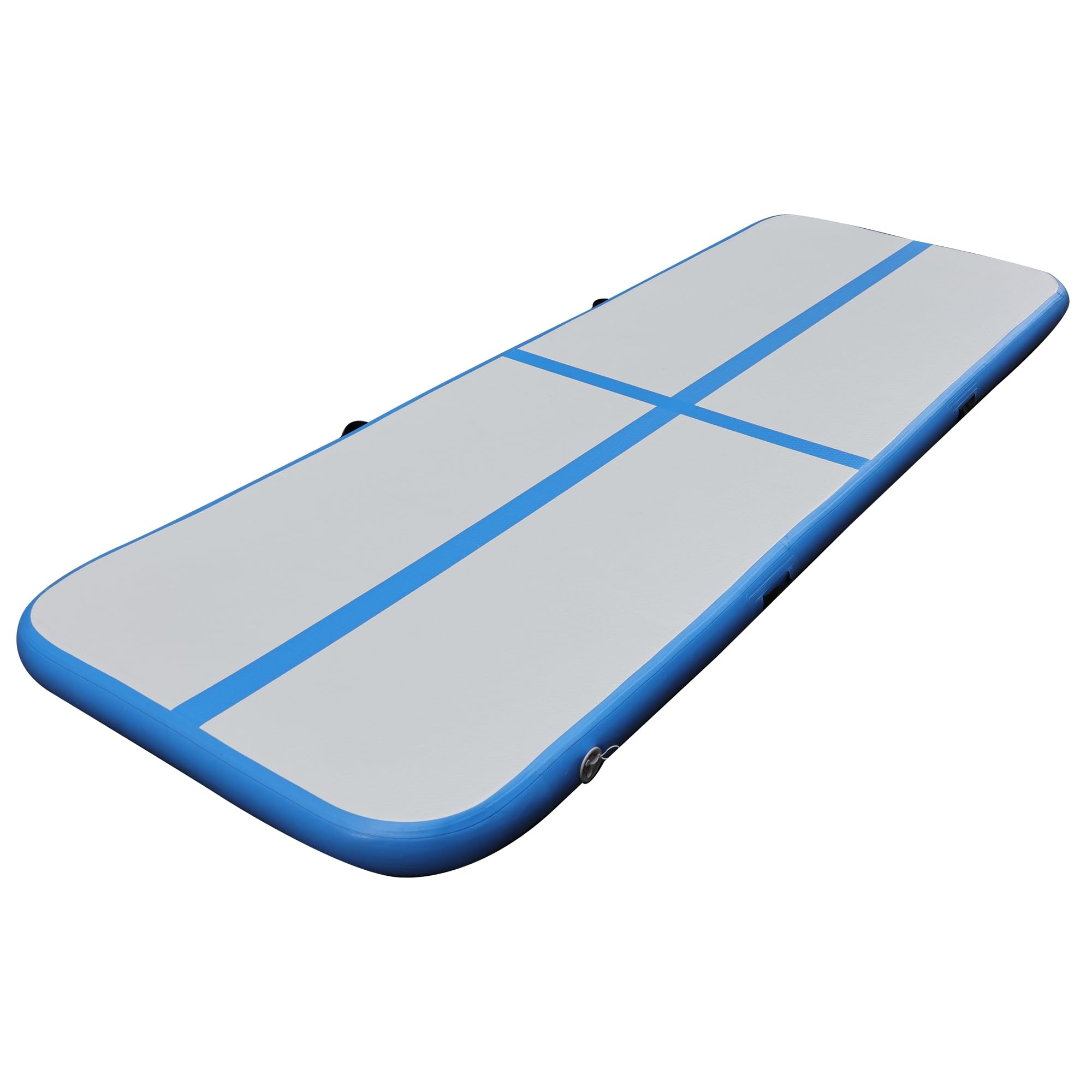 Air Track 300 x 100 x 10 cm, blu/grigio con pompa elettrica