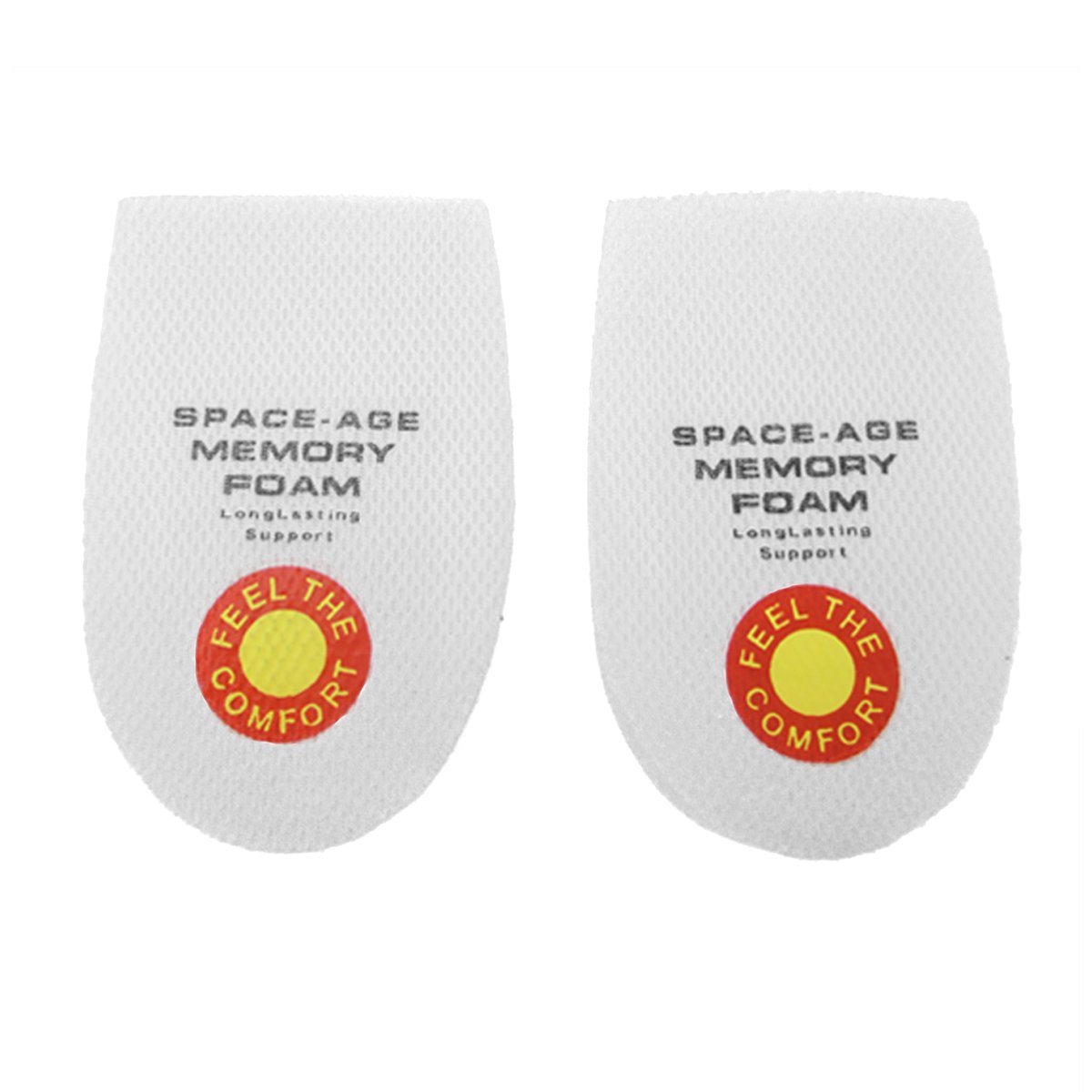 Schöne Products (UK)Brand New Memory Foam Heel Cushions Non-Slip Grip Unisex Mens Womens Footwear Arch Support Padded Protectors Foot Care Liner Comfort Pads Sport Shoes Trainer Best Insoles For Footpain