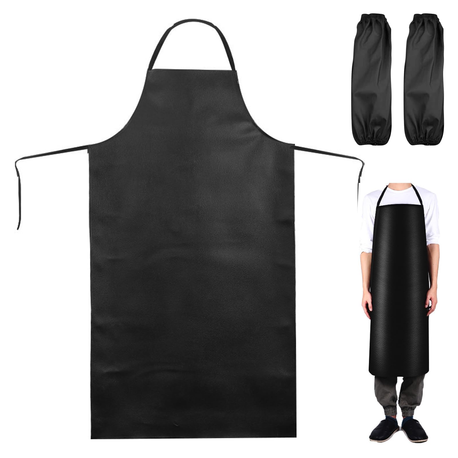 Grembiule in pelle personalizzato (barbecue, fabbro, griglia, cucina, falegnameria, chef, macellaio, artigianato, regalo) - Italia