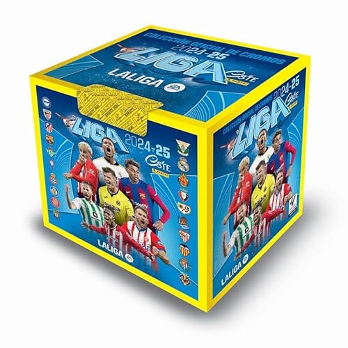 ¡ 2 ª edición ! 1 caja con 50 sobres de cromos (pegatinas) de fútbol 2024 2025 liga 24 25