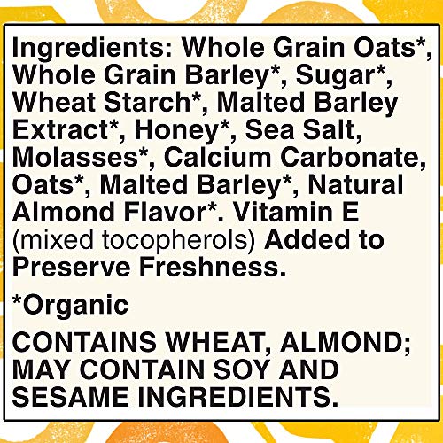 Cascadian Farm Organic Cereal, Honey Nut O's, 9.5 oz