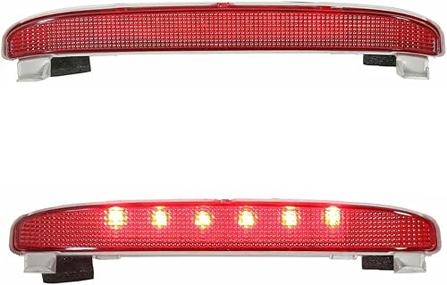Tercera luz de freno trasera de montaje alto compatible con Honda Civic EX 2006-2011 2 puerta Coupe, tercera luz de freno de repuesto # 32470-SVA-A01