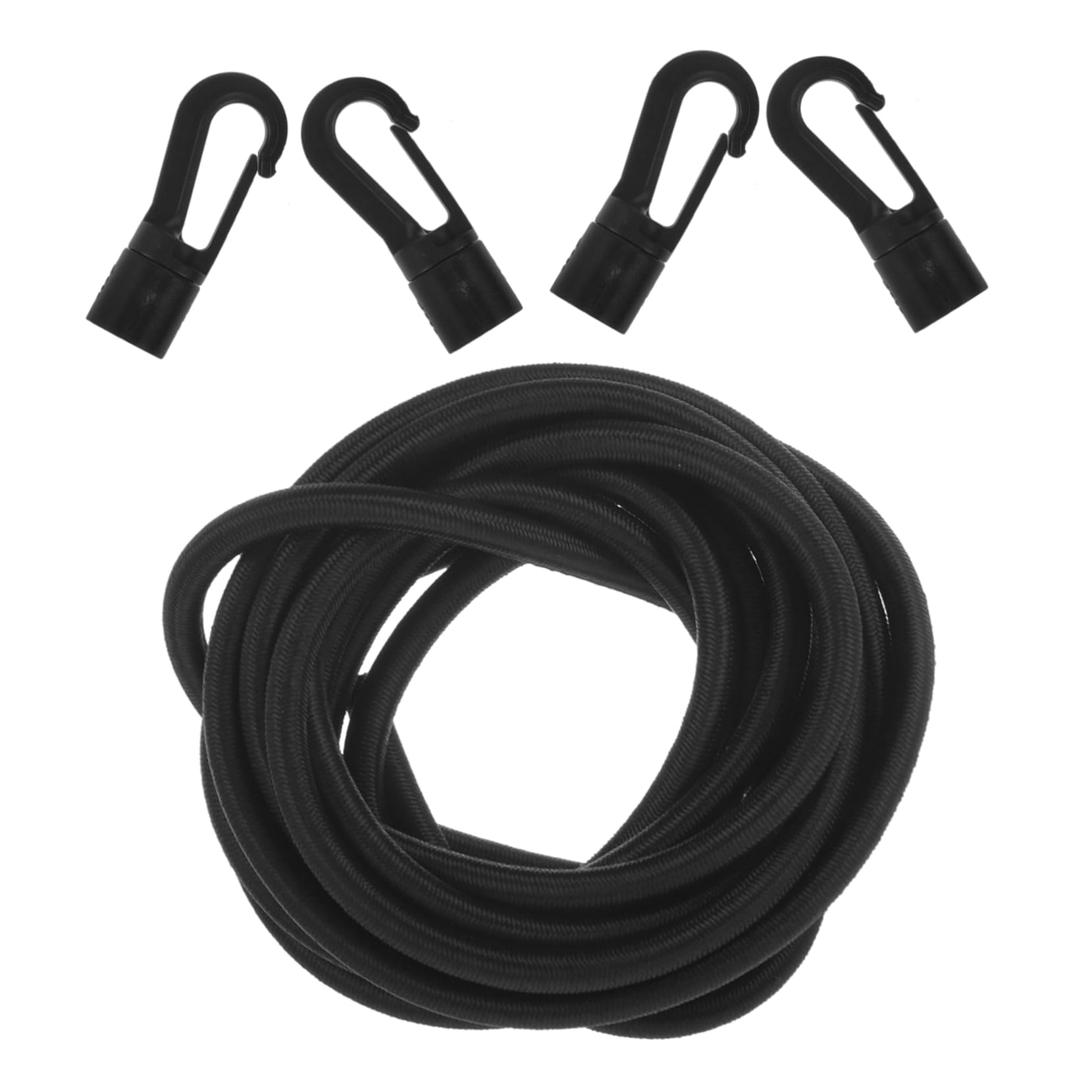 BESPORTBLE Elastic Tie Hook for Paddle Leash Kayak Paddle Anti-Lost Rope Versatile for Boating Camping Kayaking and Surfing