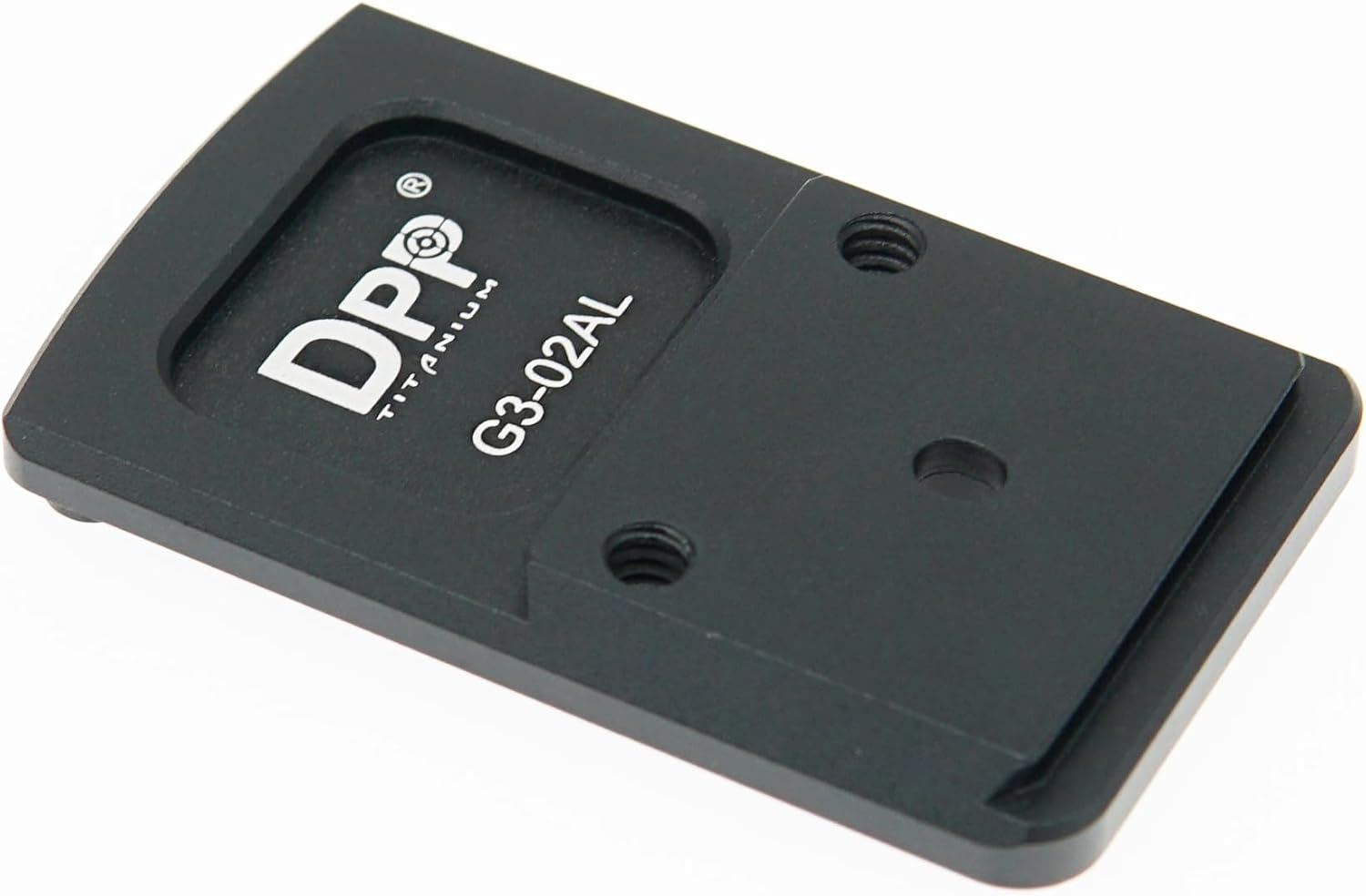 DPP Titanium Rear Sight Dovetail Mount Compatible with Taurus G2/G3,TX22 RMR Footprint Trijicon RMR/SRO&Holosun 407C/507C/508T and Osight C/XR