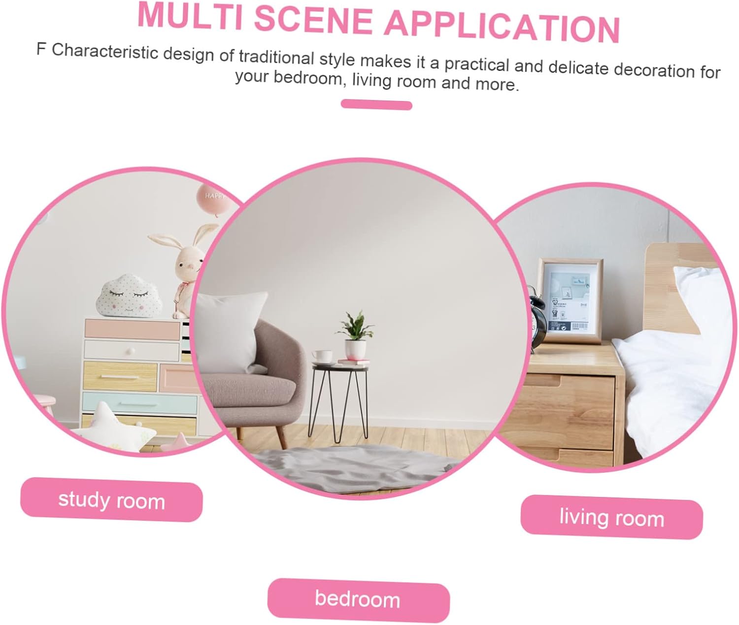 Garneck 4pcs Christian Wooden Wall Cross Decor Antique Hanging Cross Ornament Rustic Religious Wall Art for Decor