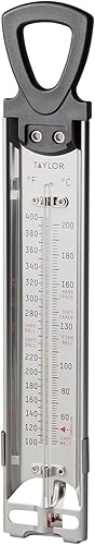 Miniatura 5 de Taylor Precision Products termómetro de acero inoxidable para dulcesfrituras Negro