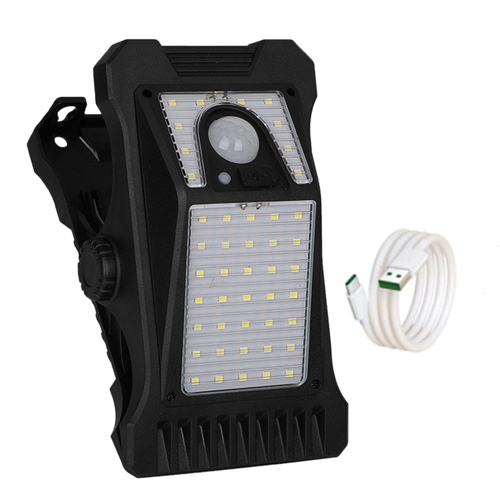 Ceprznvey Motion Sensor Lights, Clip Security Lights, High Brightness Lights, Waterproof USB Lights, Clip Motion Sensor Lights Waterproof Security Lights with USB Charging for Camping and Outdoor Use