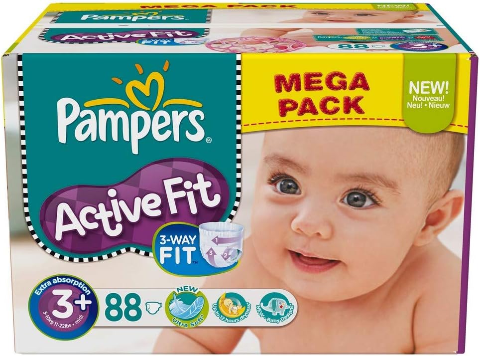 Ancienne version pampers 81373238 Active Fit Couches Taille 3