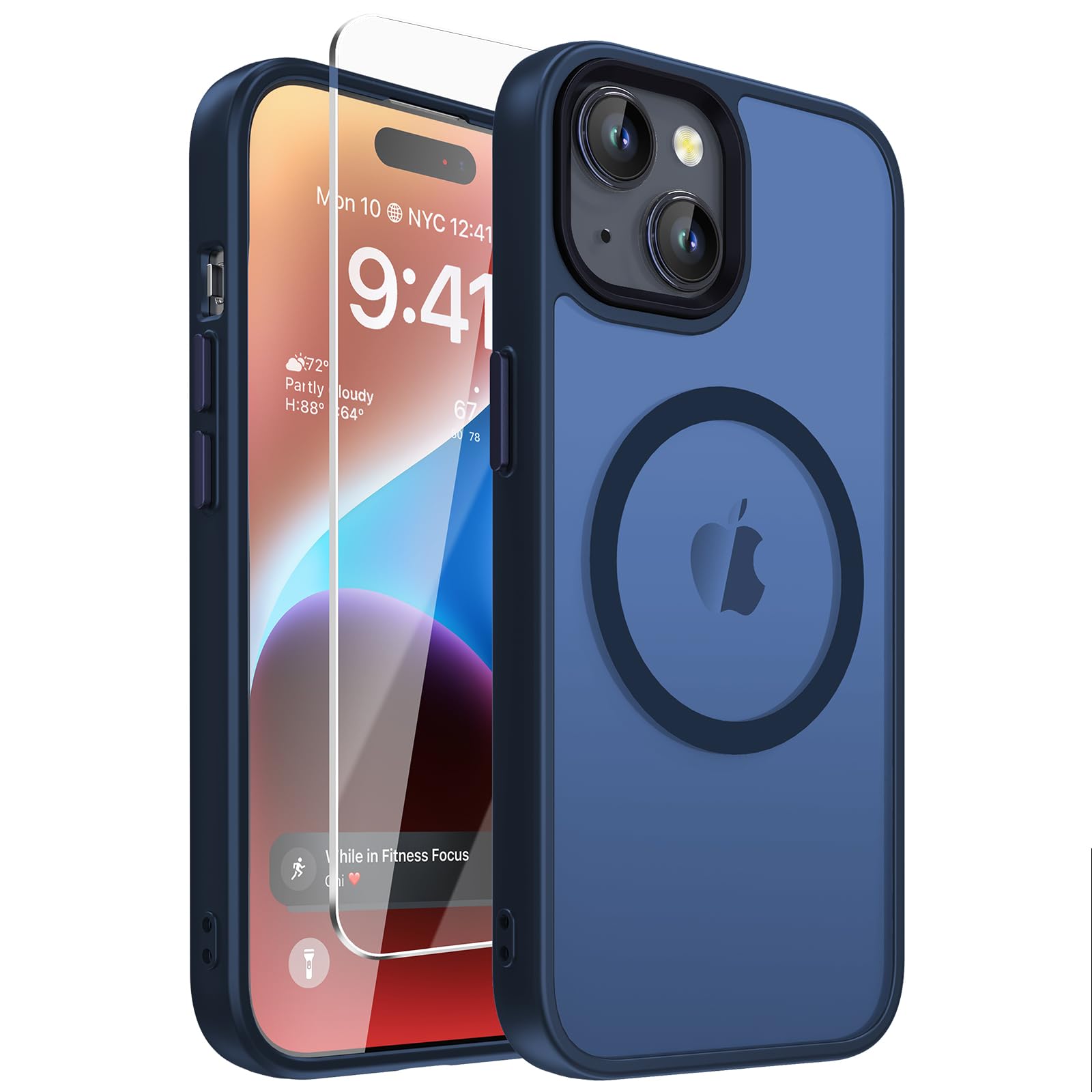 Coque iPhone 15 mince et mate idéale pour le quotidien actif - 7