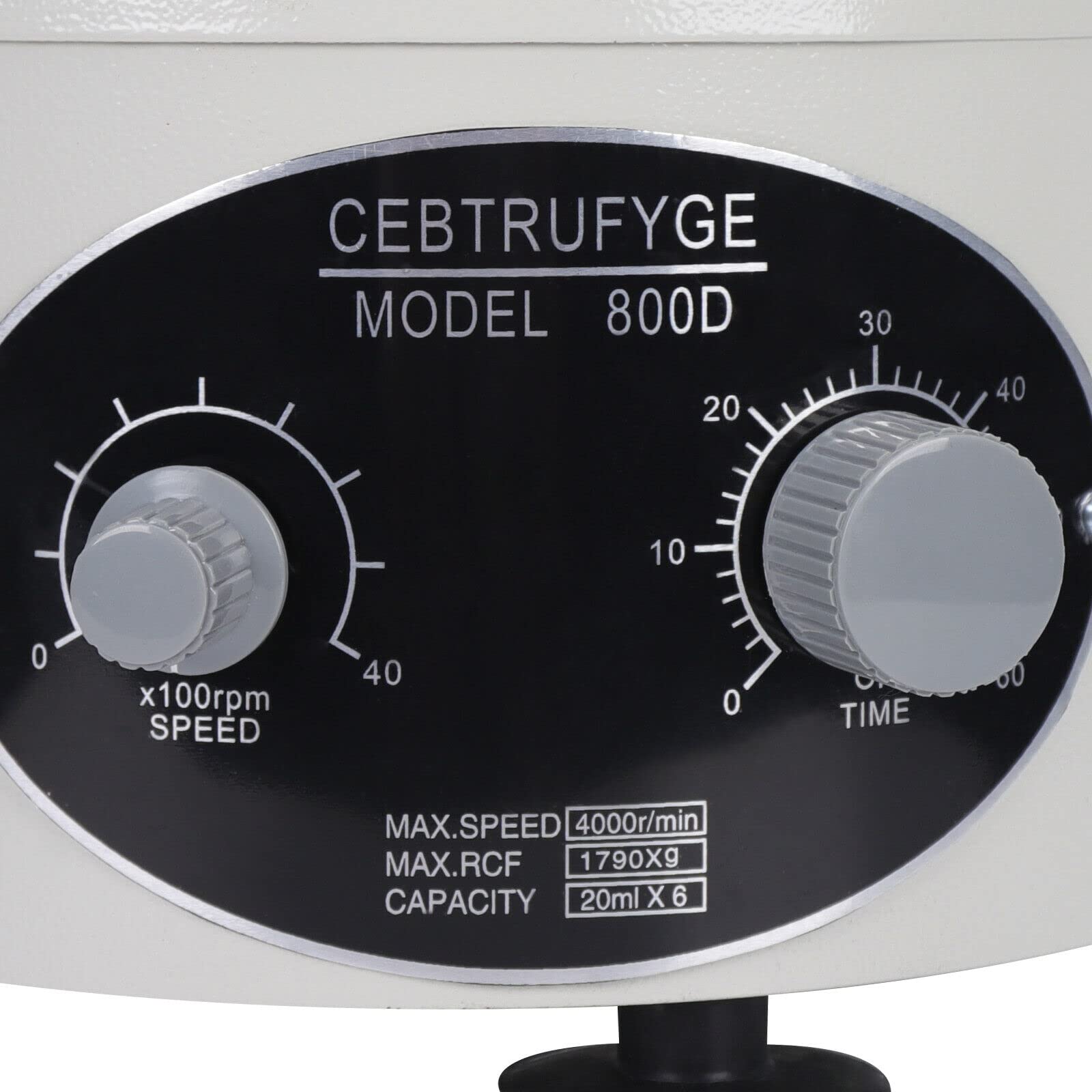 Elektrische Labor Zentrifuge Tischzentrifuge Laborzentrifuge Elektrische Centrifuge 800-1 4000 / min, medizinische Zentrifuge, 20ML×6 Angle Rotor