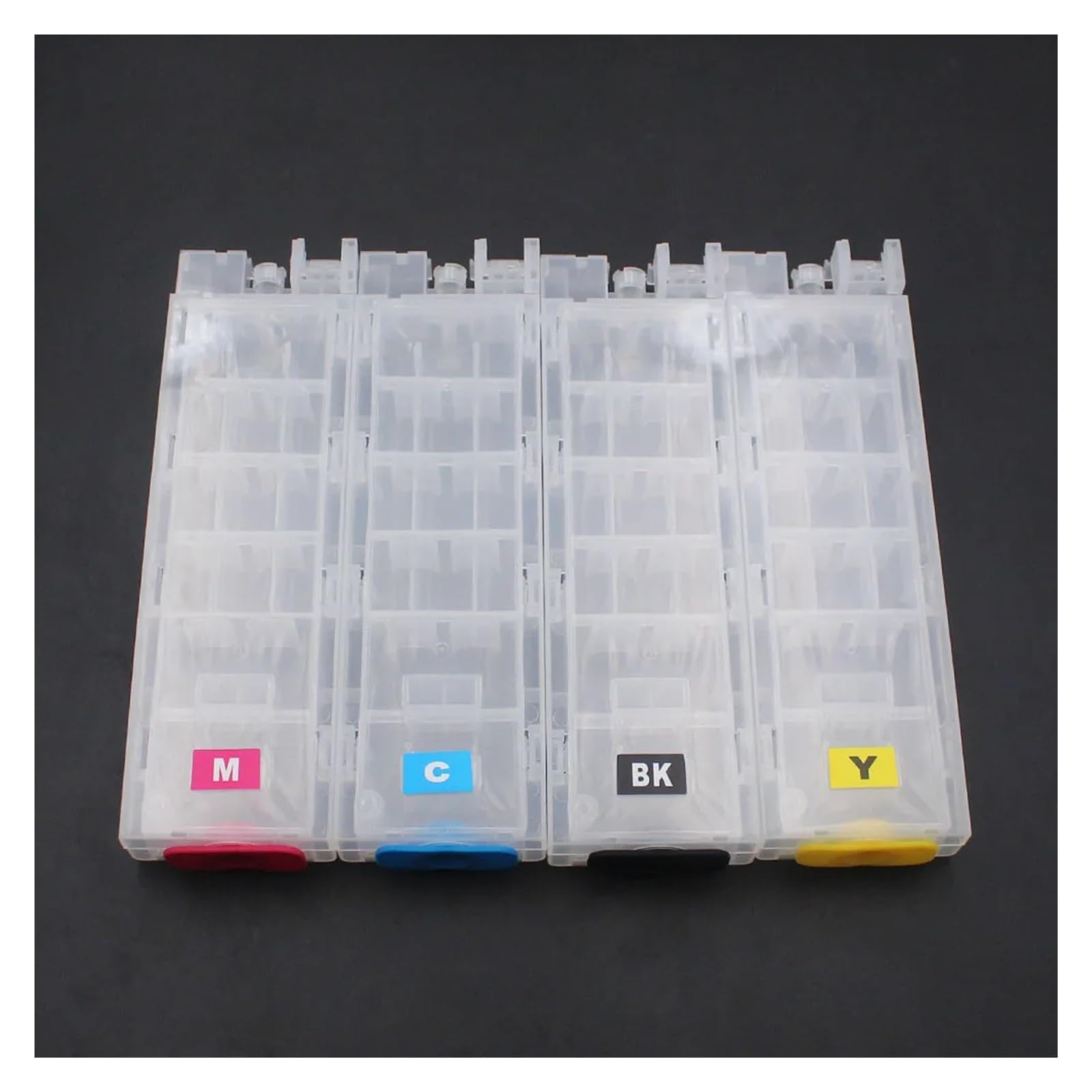 4pcs Cartucho Vacío Sin Chip Compatible con Epson WF-C5210