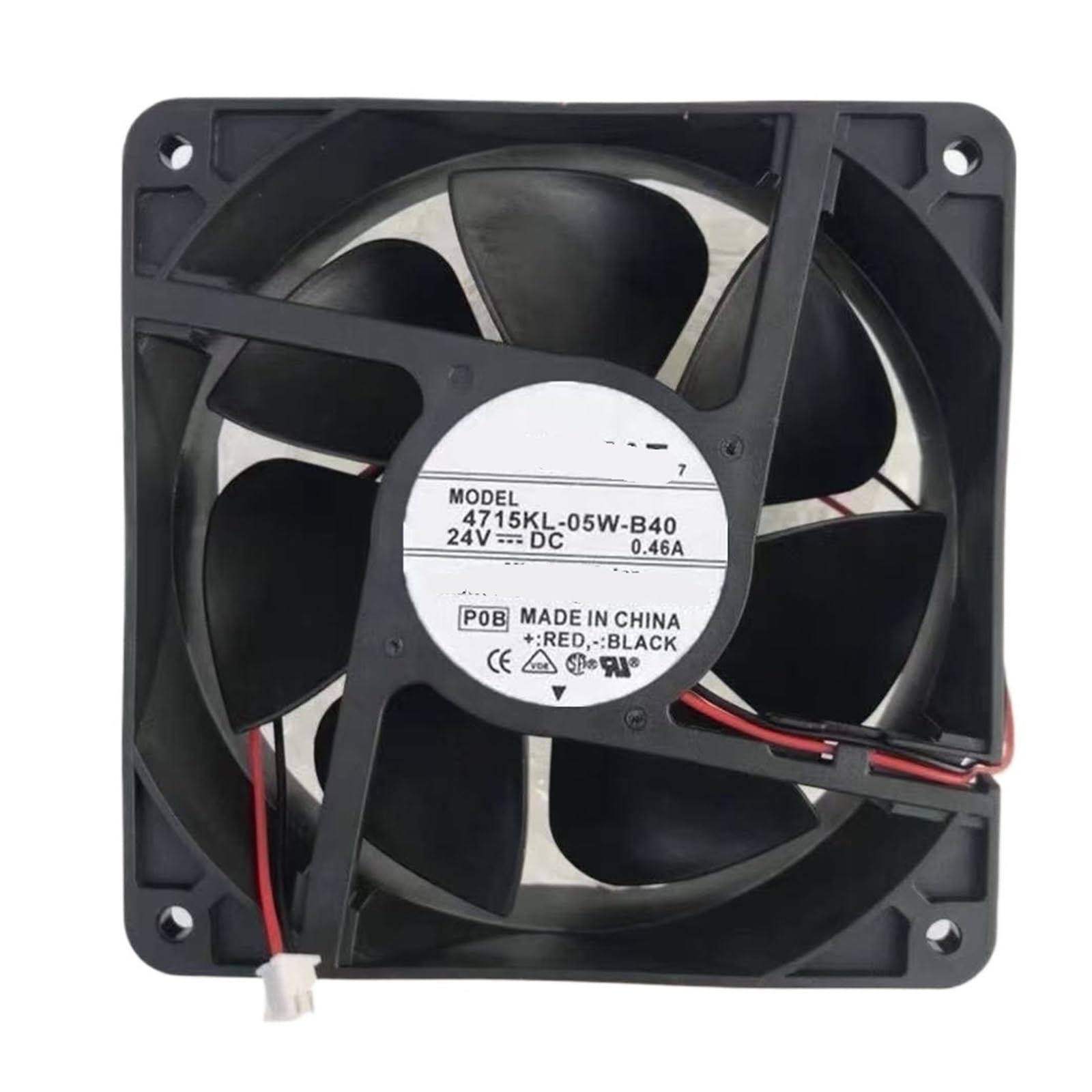YMUGUEGH 4715KL-05W-B40 12038 24V 0.46A 12cm two-wire cooling fan